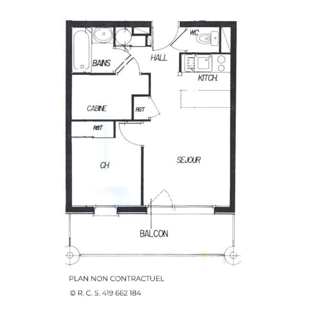 Residence Courmayeur - 2 Pieces Pour 4 Personnes 934 Сен-Мартен-дьо-Белвил Екстериор снимка